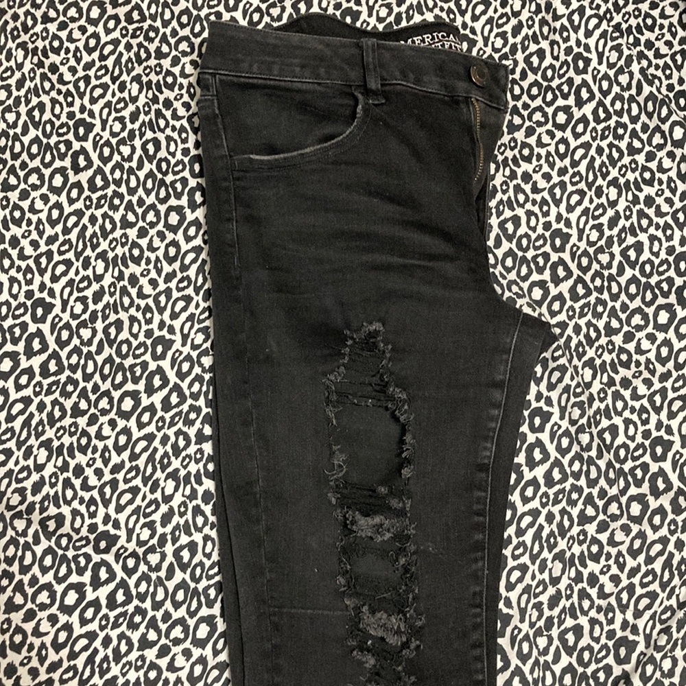American Eagle jeggings cropped size 12 regular